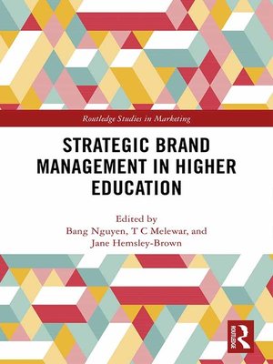 cover image of Strategic Brand Management in Higher Education